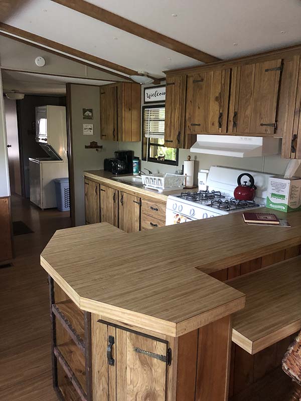Trout Cottage kitchen